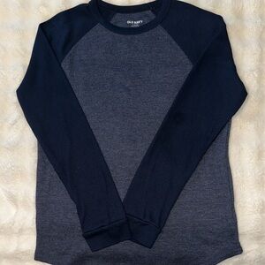 Old Navy Dark Blue Raglan Sleeve Top